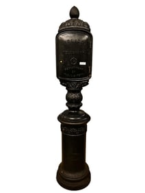 F.L. Heughes & Co. Police Telegraph Box on Pole
