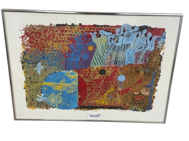 Shraga Weil signed Silkscreen