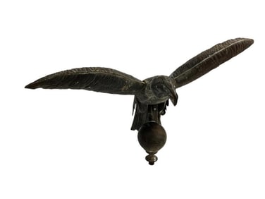 Copper Eagle Weathervane Top