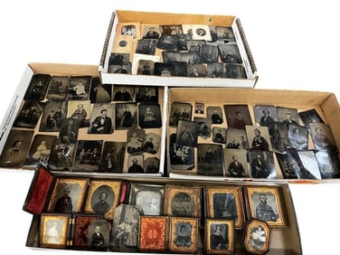 Tintype, Daguerreotype Photos etc