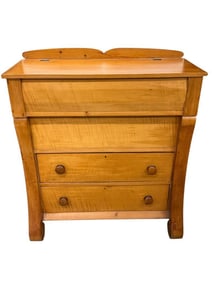 Pine Dresser with Lift Top Commode