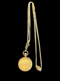 14k Gold Elgin Pocket Watch