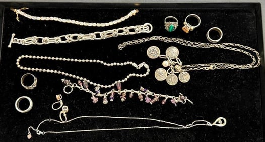 Sterling Silver Necklaces and Rings