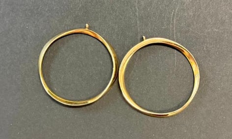 14k Gold Hoop Earrings