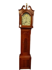 Cherry and Burl Grandfather Clock