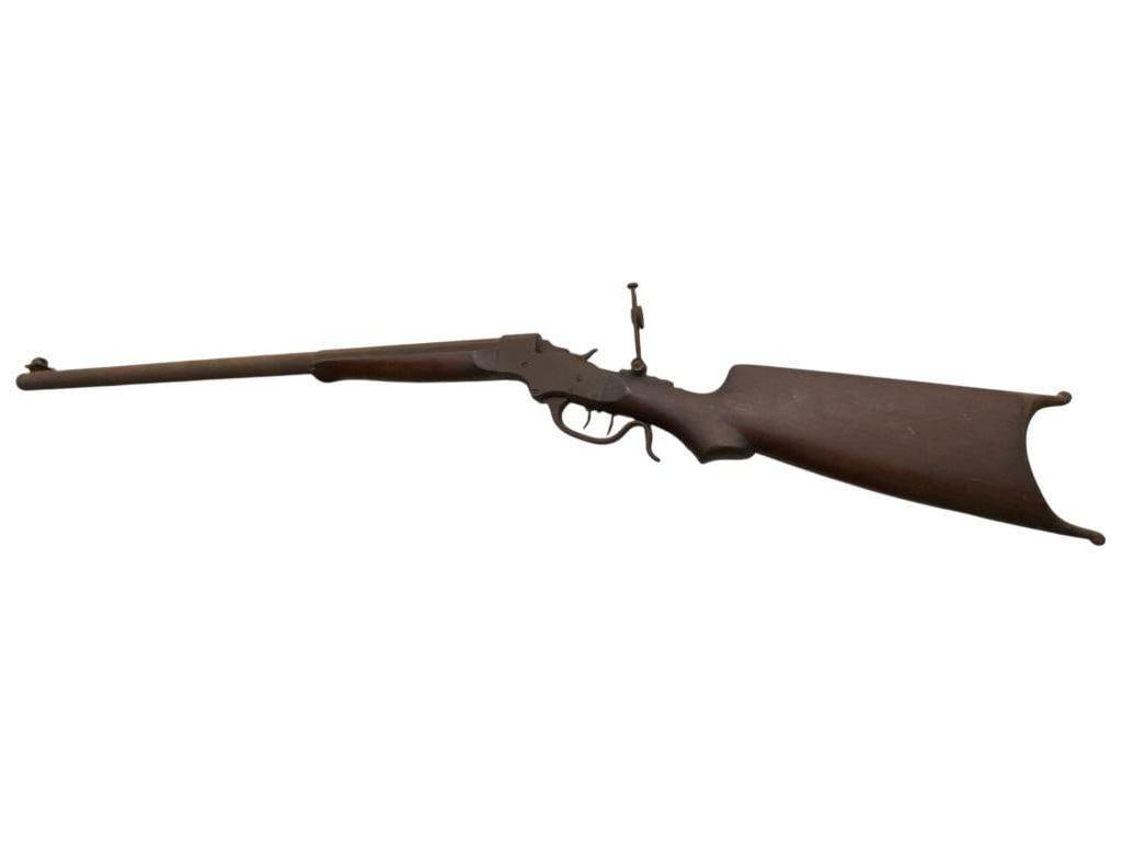 Stevens Model 47 Target Rifle, 22 cal.: Stevens Model 47 Target Rifle, 22 cal. serial #2646, total length approx 43"