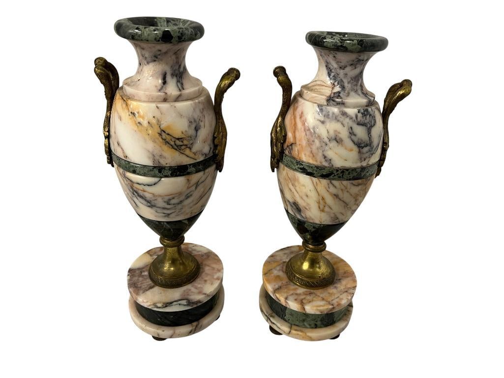 Pair of Marble Urns (1 of 4)