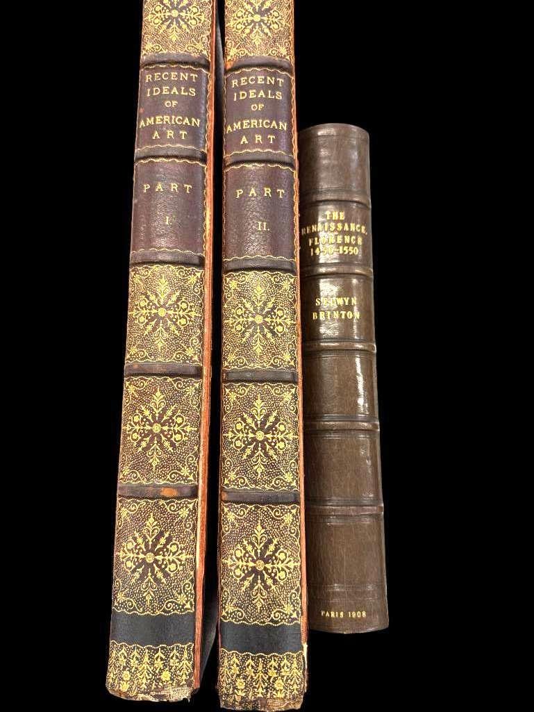 Recent Ideals of American Art & The Renaissance book (1 of 20)