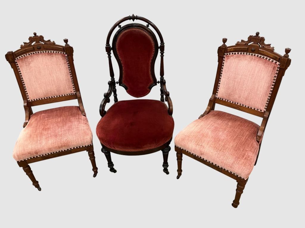 3 Victorian Chairs (1 of 3)