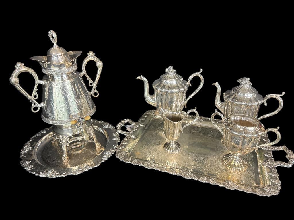 Silver Plate Tea, Coffee, Tray and more (1 of 7)