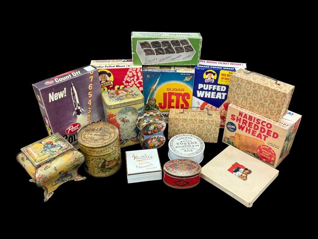 Candy Containers, Vintage Cereal Boxes and more (1 of 4)