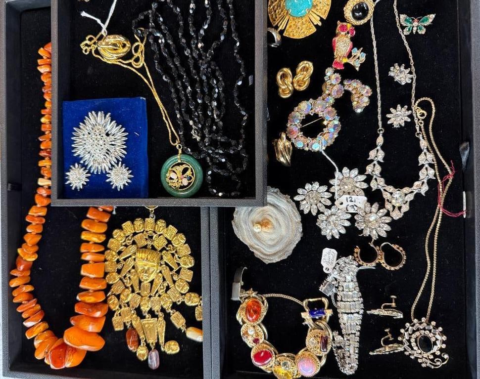 Costume Jewelry Necklaces, earrings, Pins etc (1 of 4)