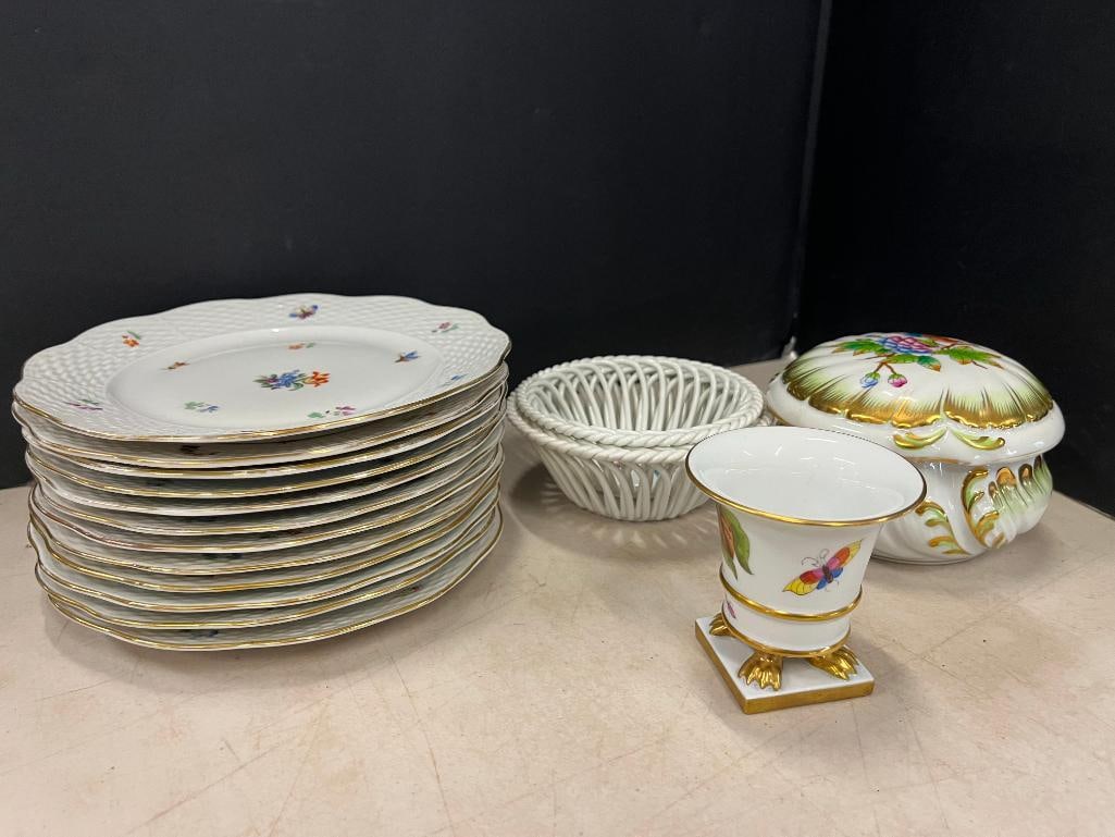 Herend Plates, Trinket Box and more (1 of 9)