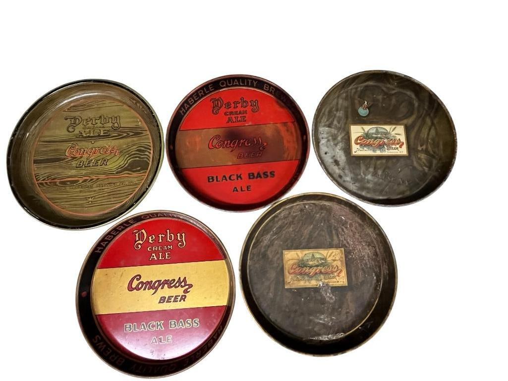 5 Congress Beer Trays (1 of 6)