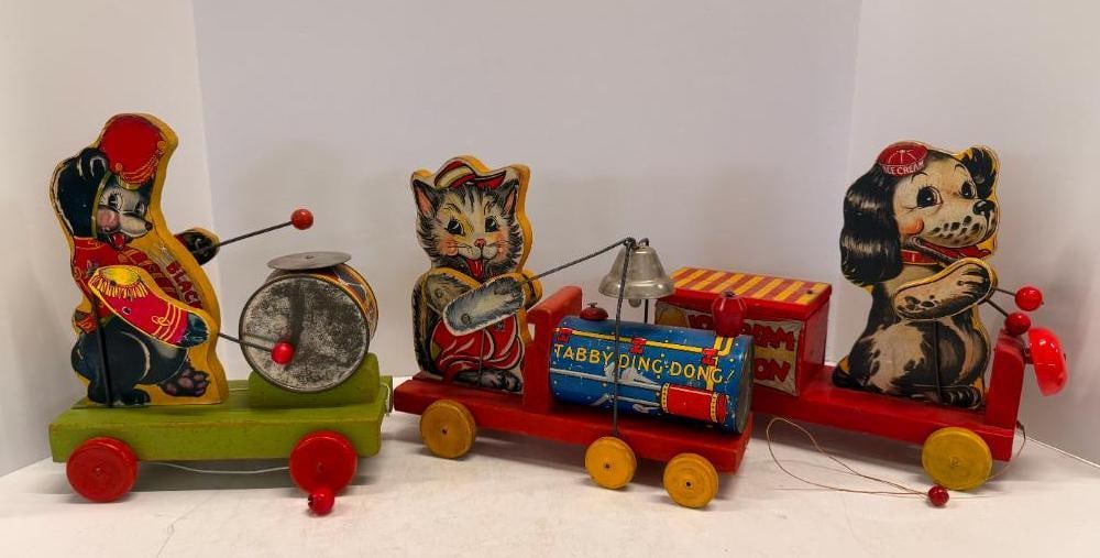 3 Fisher Price Pieces (1 of 8)