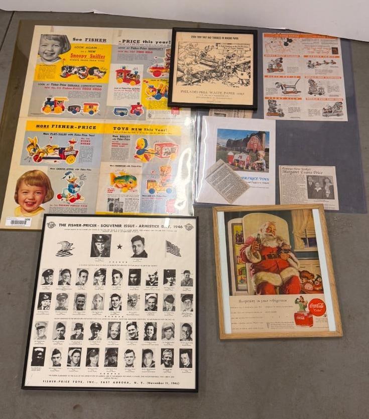 Fisher Price Catalog Pages, Articles etc (1 of 5)