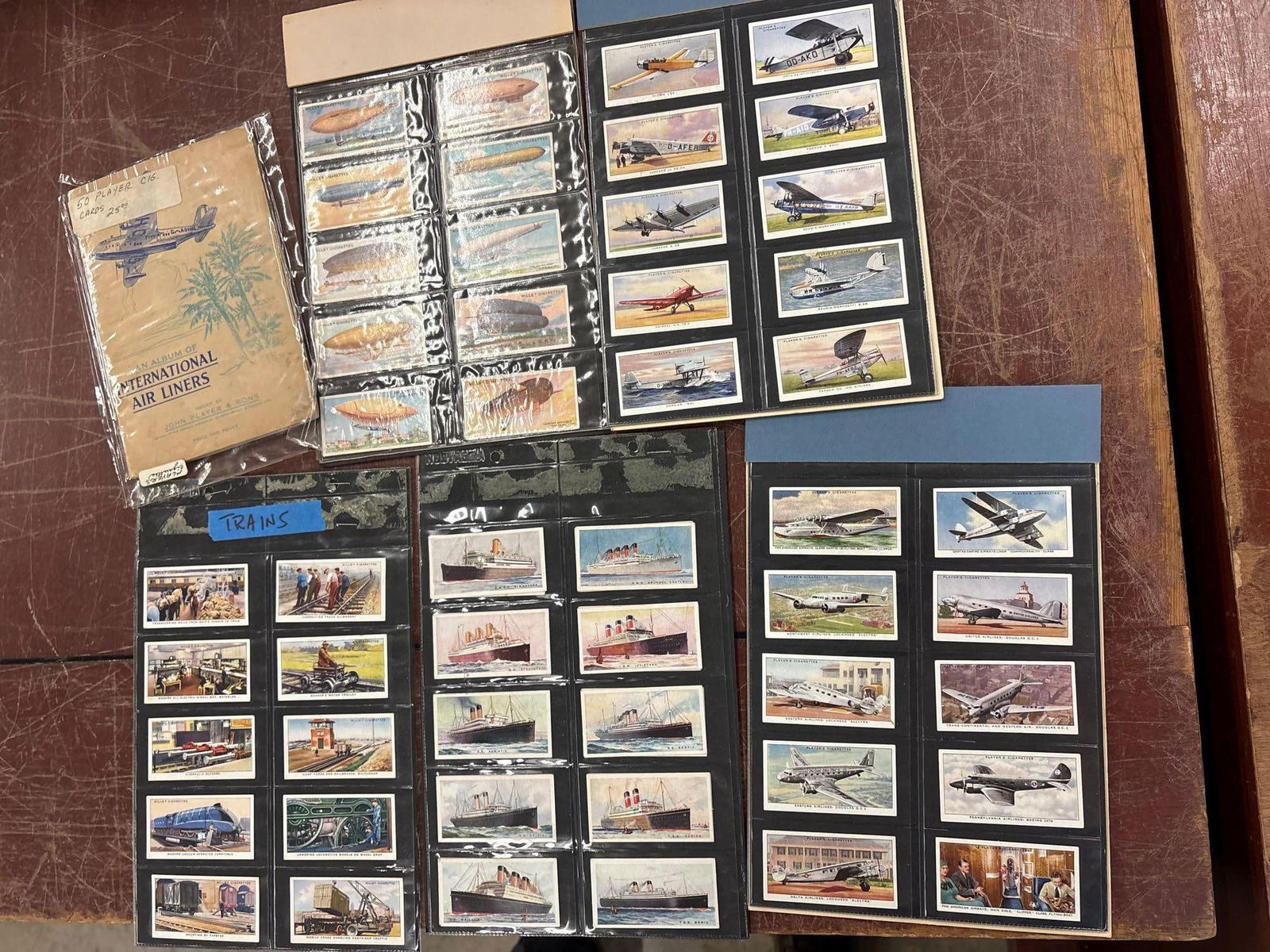 Lot of Cigarette Cards incl. Aviation, etc (1 of 11)