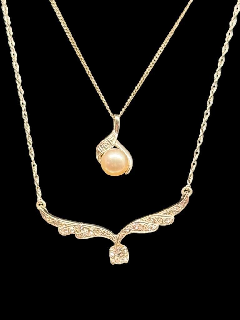 2 14k Gold Necklaces (1 of 6)