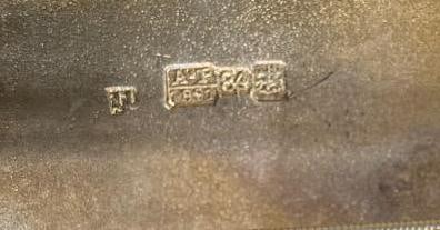 Russian Hallmarked Silver box - 4