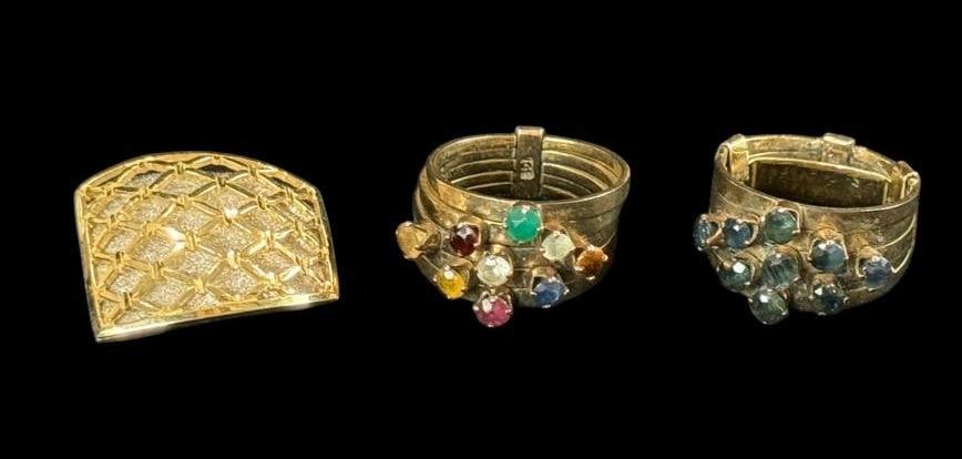 2 Gold Rings and Pin (1 of 6)