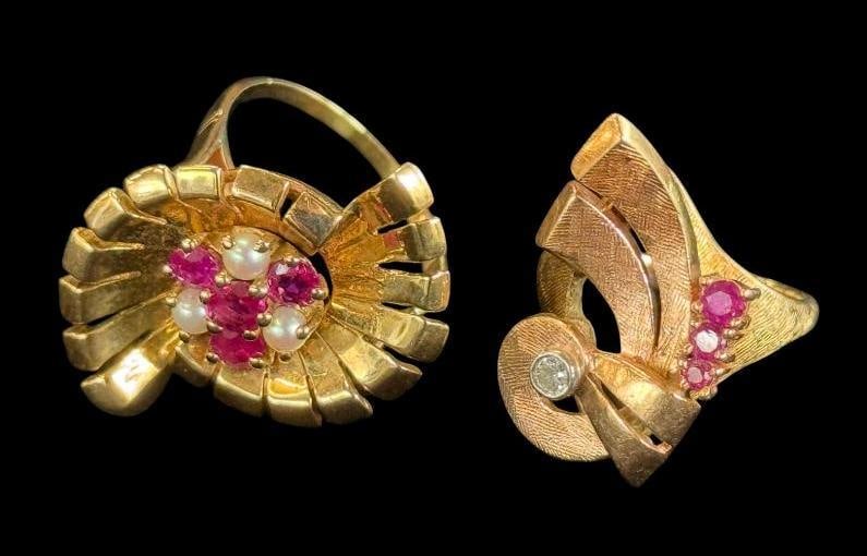 2 14k Gold Rings (1 of 5)