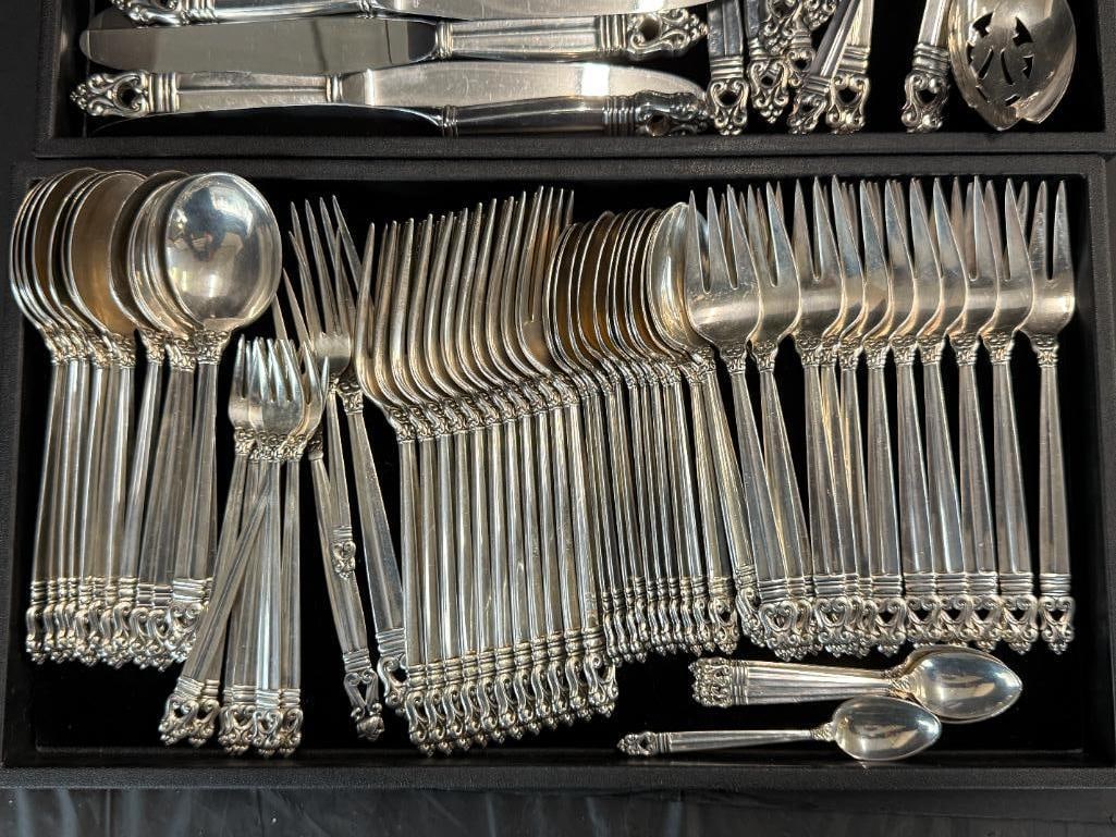 Sterling Silver Royal Danish Flatware - 2