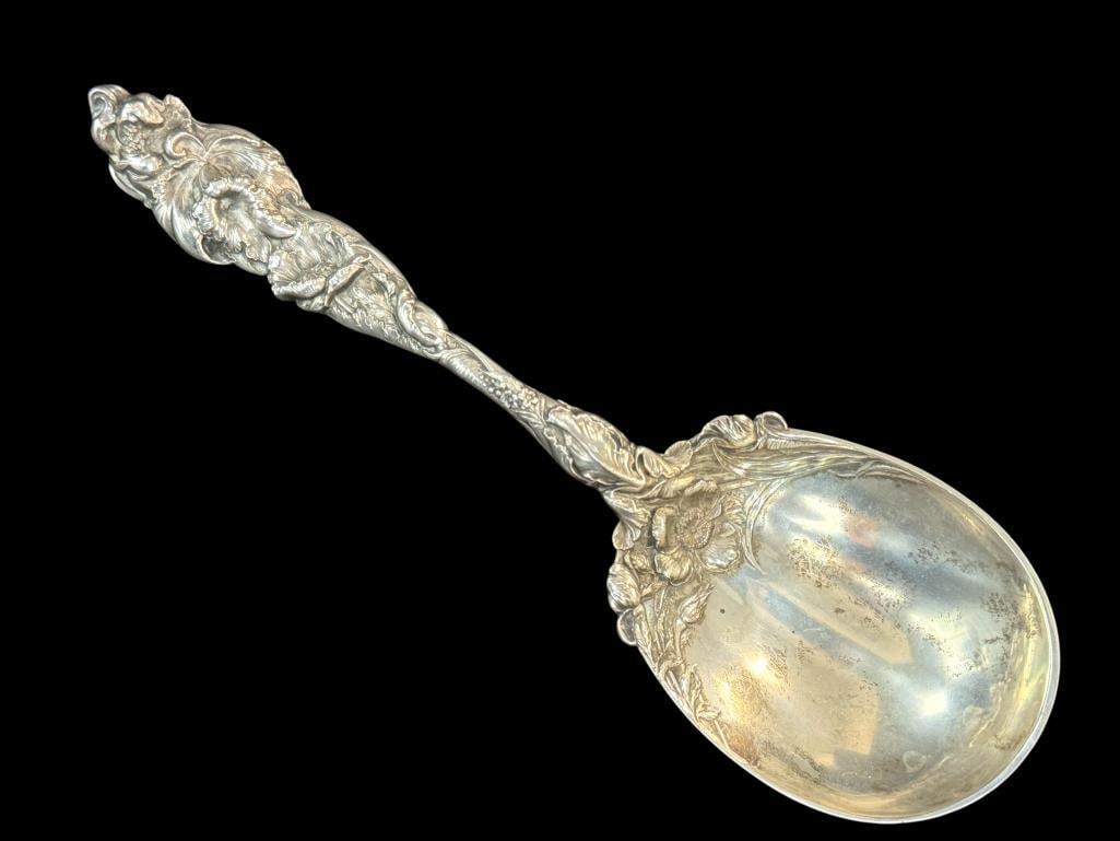Sterling Silver Reed & Barton Serving Spoon (1 of 6)