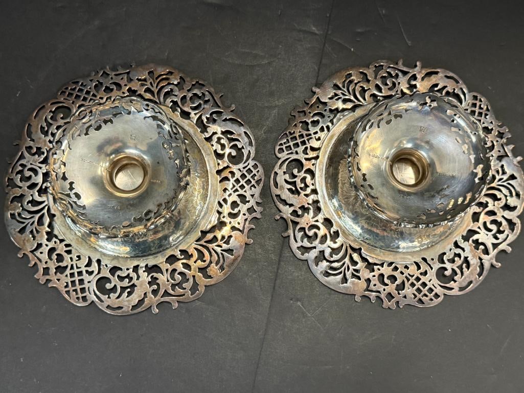 2 Sterling Silver Compotes - 3