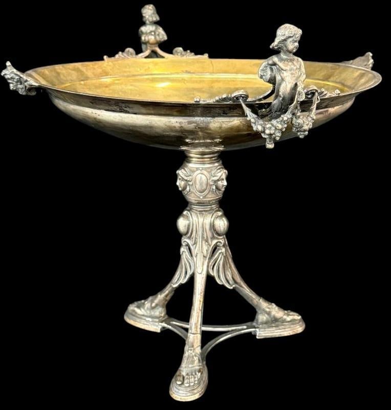 Gorham Victorian era Sterling Silver Compote (1 of 13)