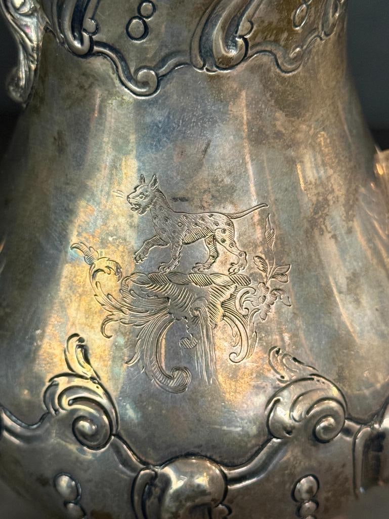 Early Hallmarked Silver Teapot - 3