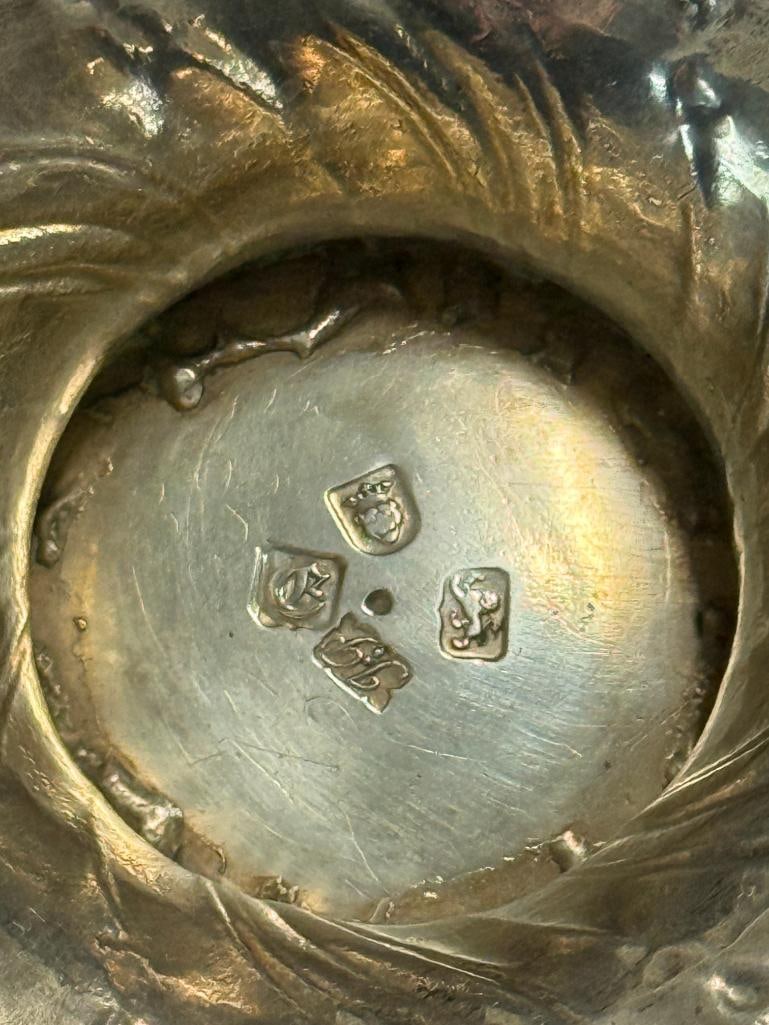 Early Hallmarked Silver Teapot - 7