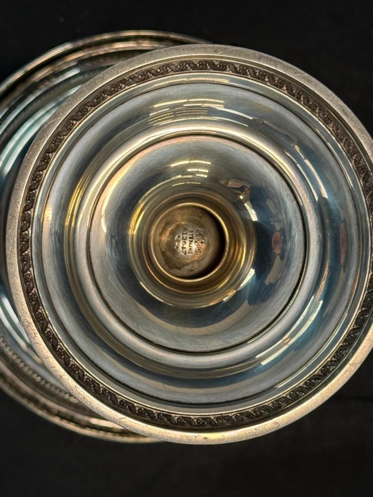 Sterling Silver Vase - 4