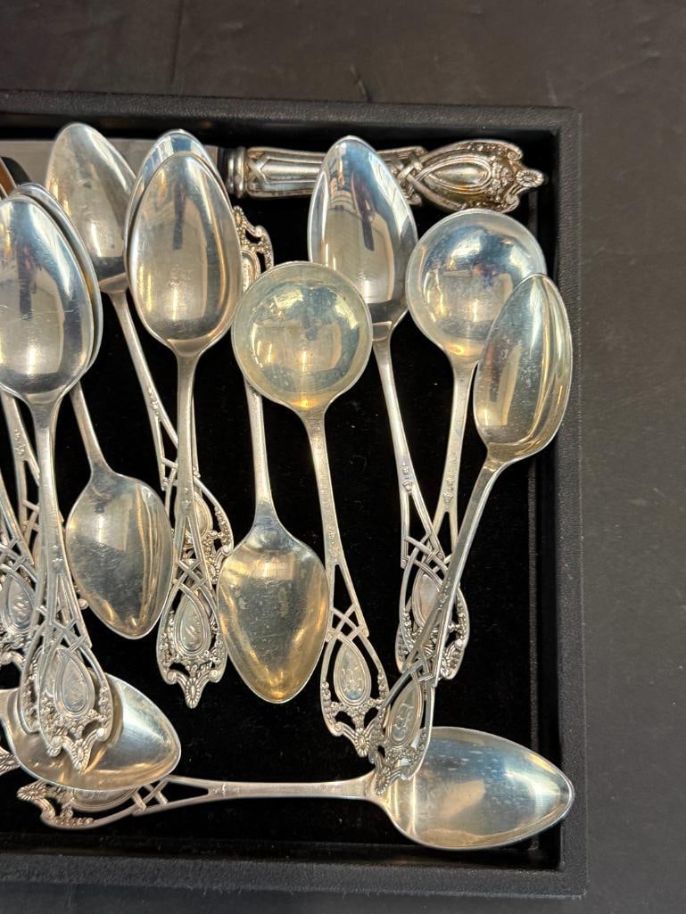 Sterling Silver Lunt Flatware - 4