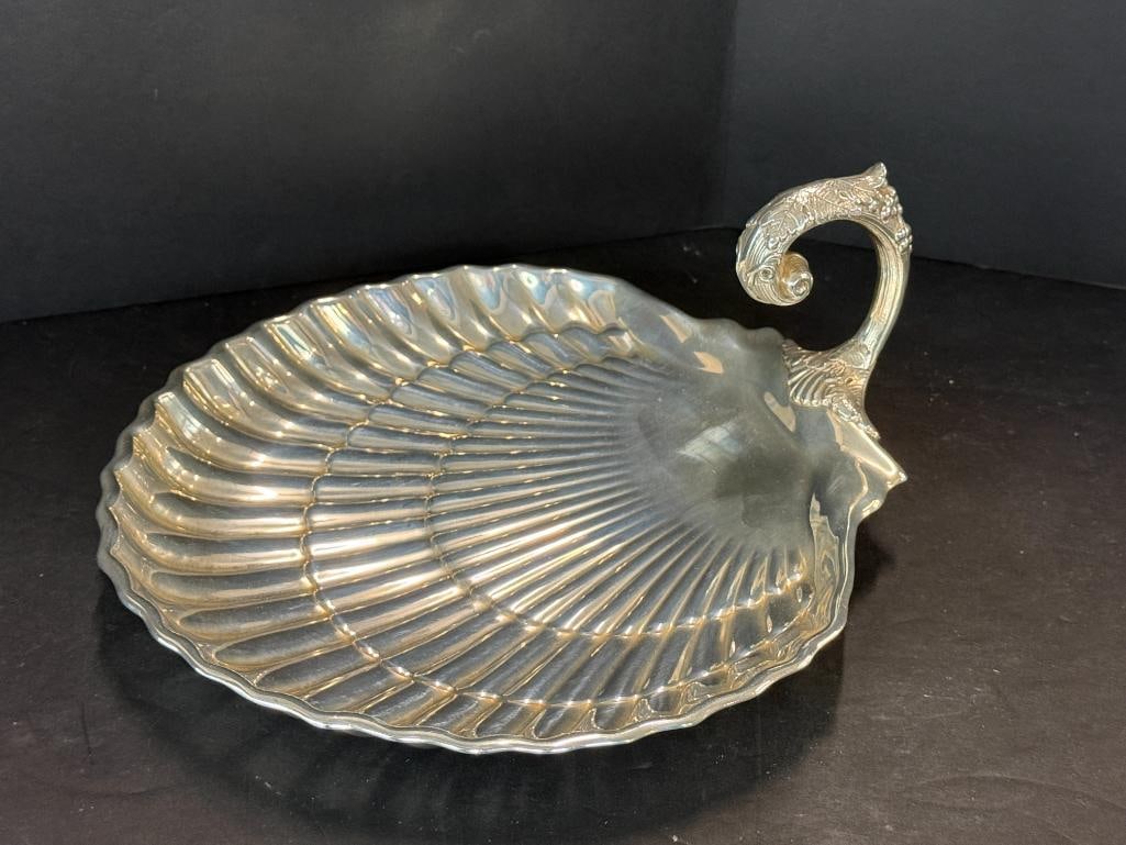 Sterling Silver Gorham Shell Dish - 2