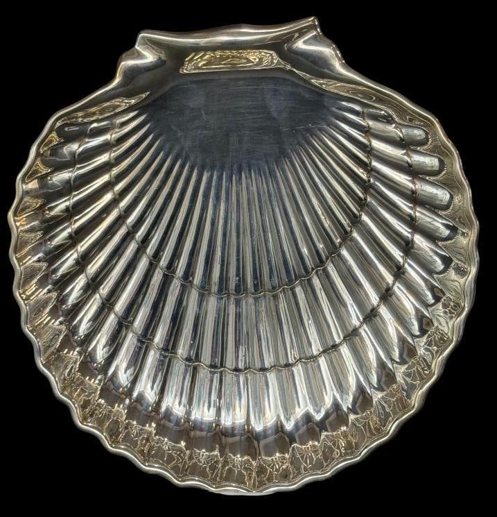 Gorham Sterling Silver Shell Tray (1 of 4)