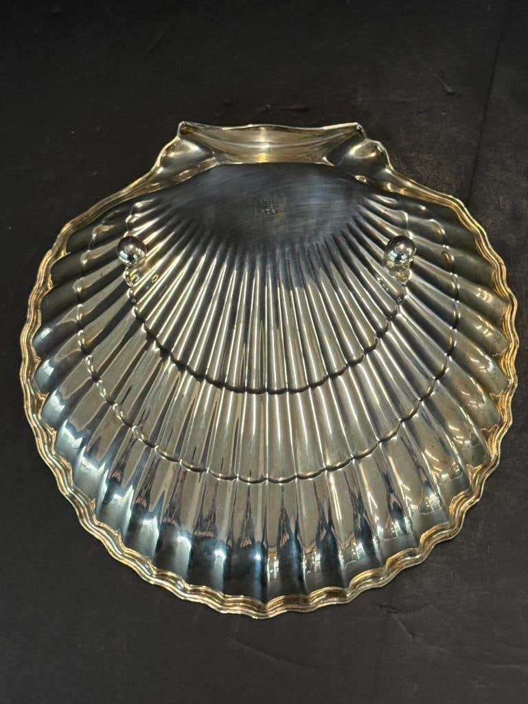 Gorham Sterling Silver Shell Tray - 2