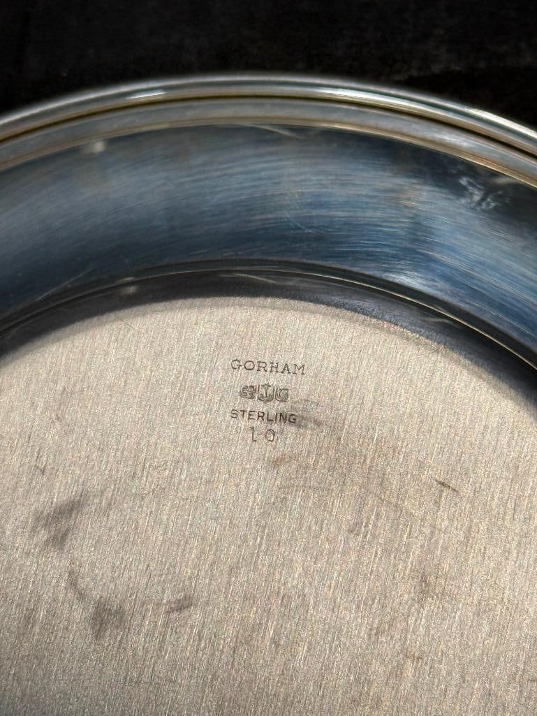 12 Gorham Sterling Silver Bread Plates - 4