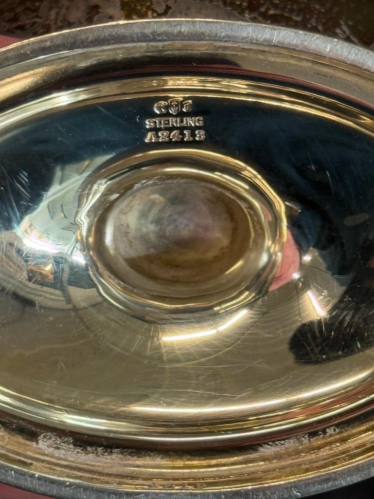 Sterling Silver Tea Set - 11