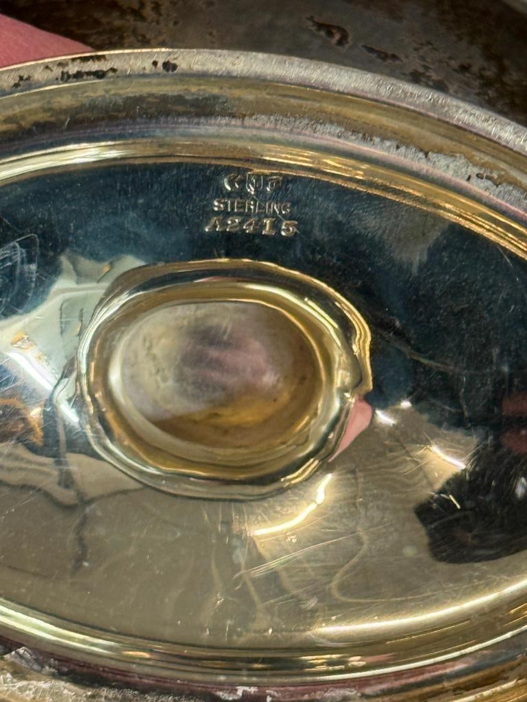 Sterling Silver Tea Set - 12