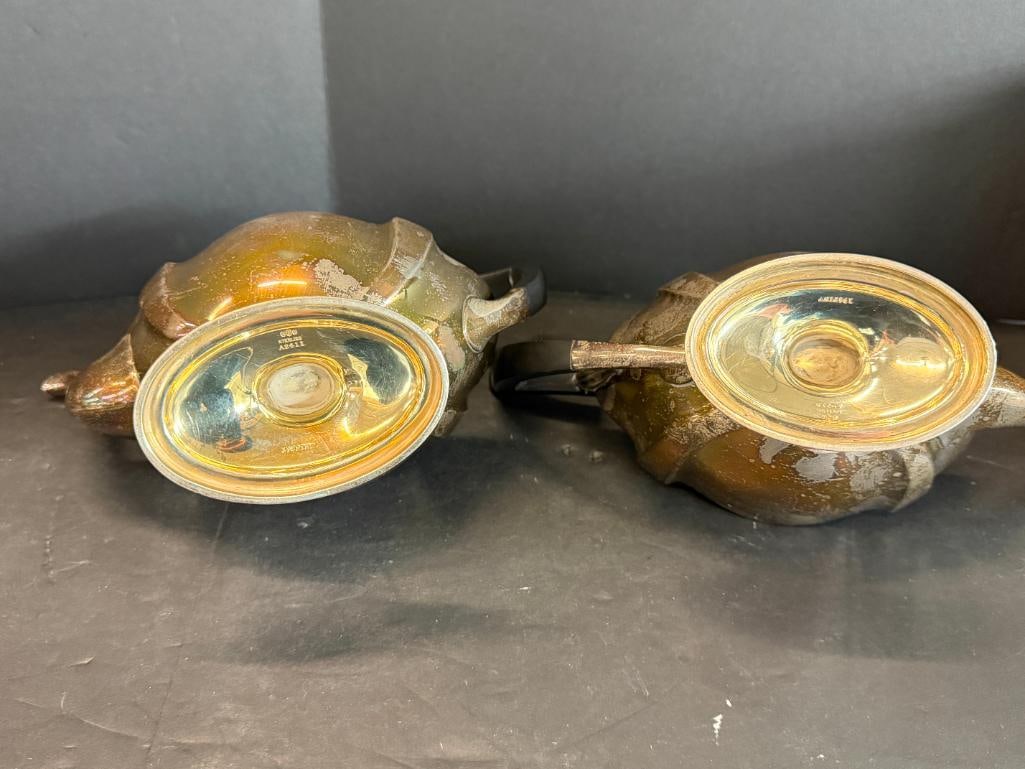 Sterling Silver Tea Set - 4