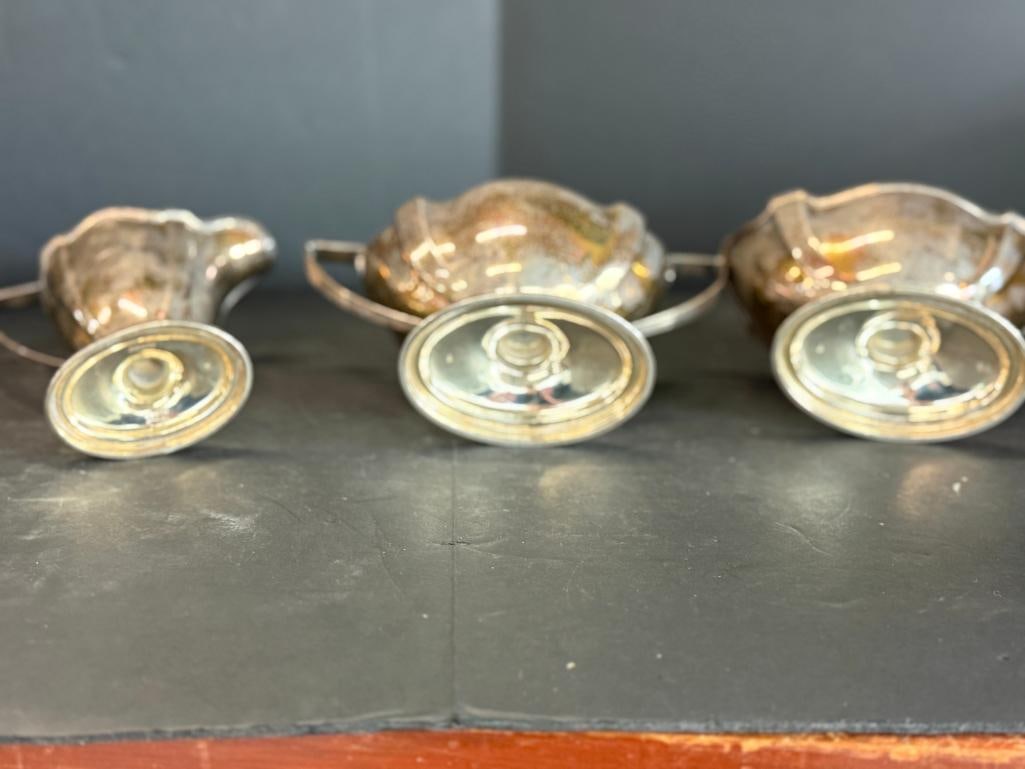 Sterling Silver Tea Set - 9