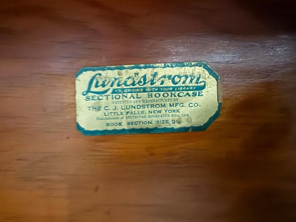 Lundstrom 3 Stack Oak Barrister Bookcase - 3