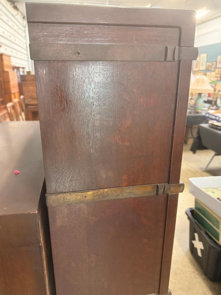 Macey 4 Stack Oak Barrister Bookcase - 4