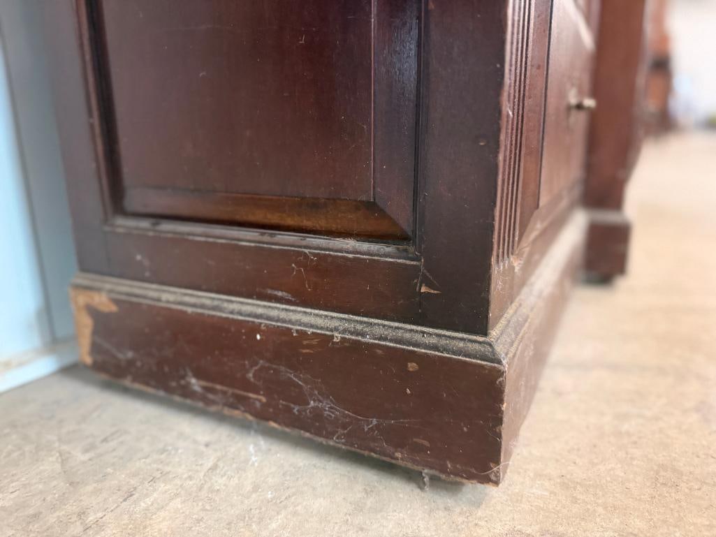 Victorian Walnut Bookcase - 6