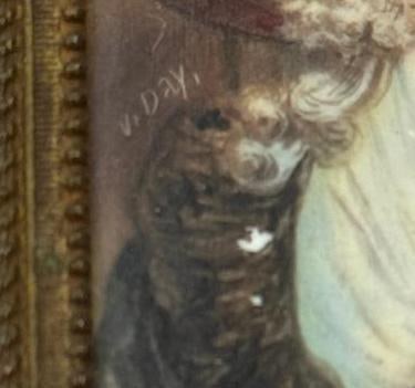 5 Miniature Paintings in frames - 5