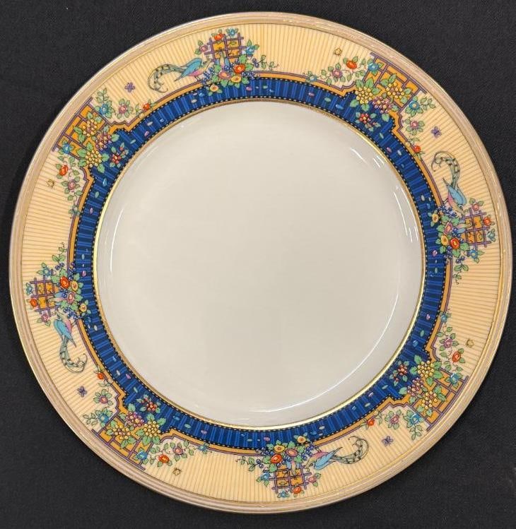 12 Lenox Peacock dinner plates (1 of 6)