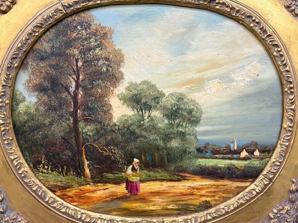 English School 19th Century oil on Board (1 of 7)