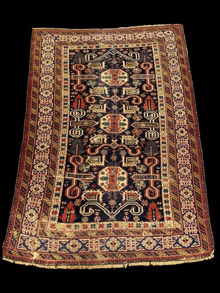 Caucasian Perpedil rug c. 1900 (1 of 8)