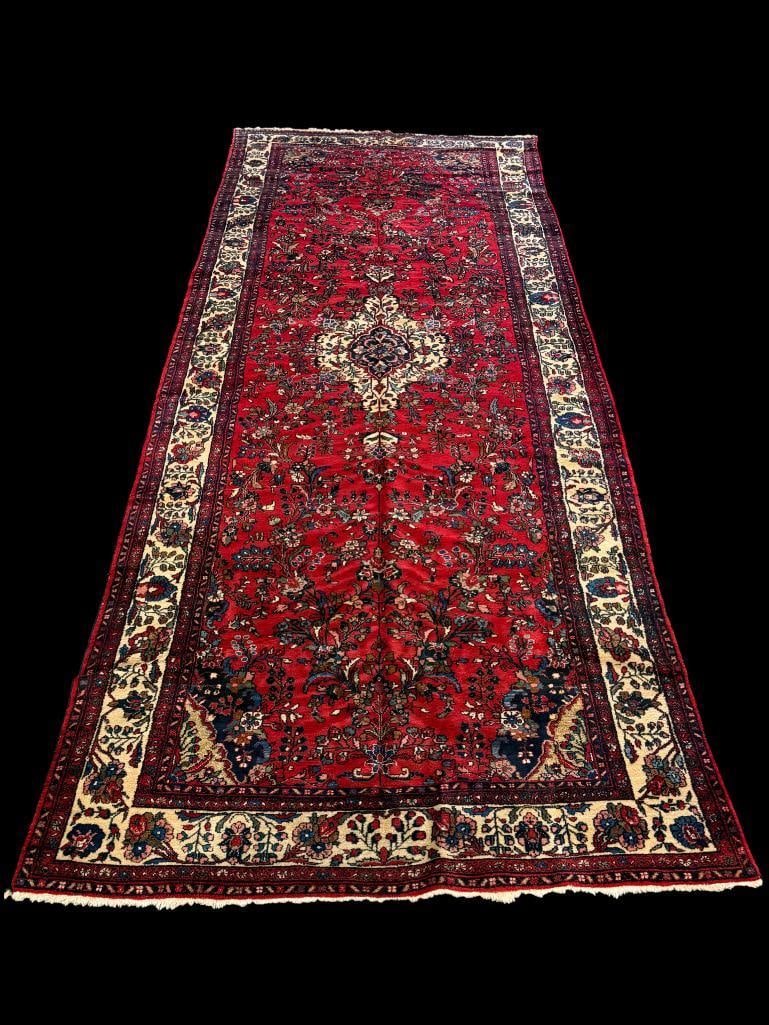 Handmade Persian Hamadan rug (1 of 8)