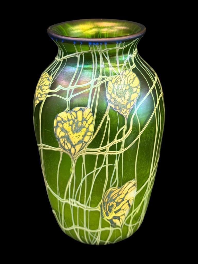 Imperial Free Hand Art Glass Vase (1 of 6)